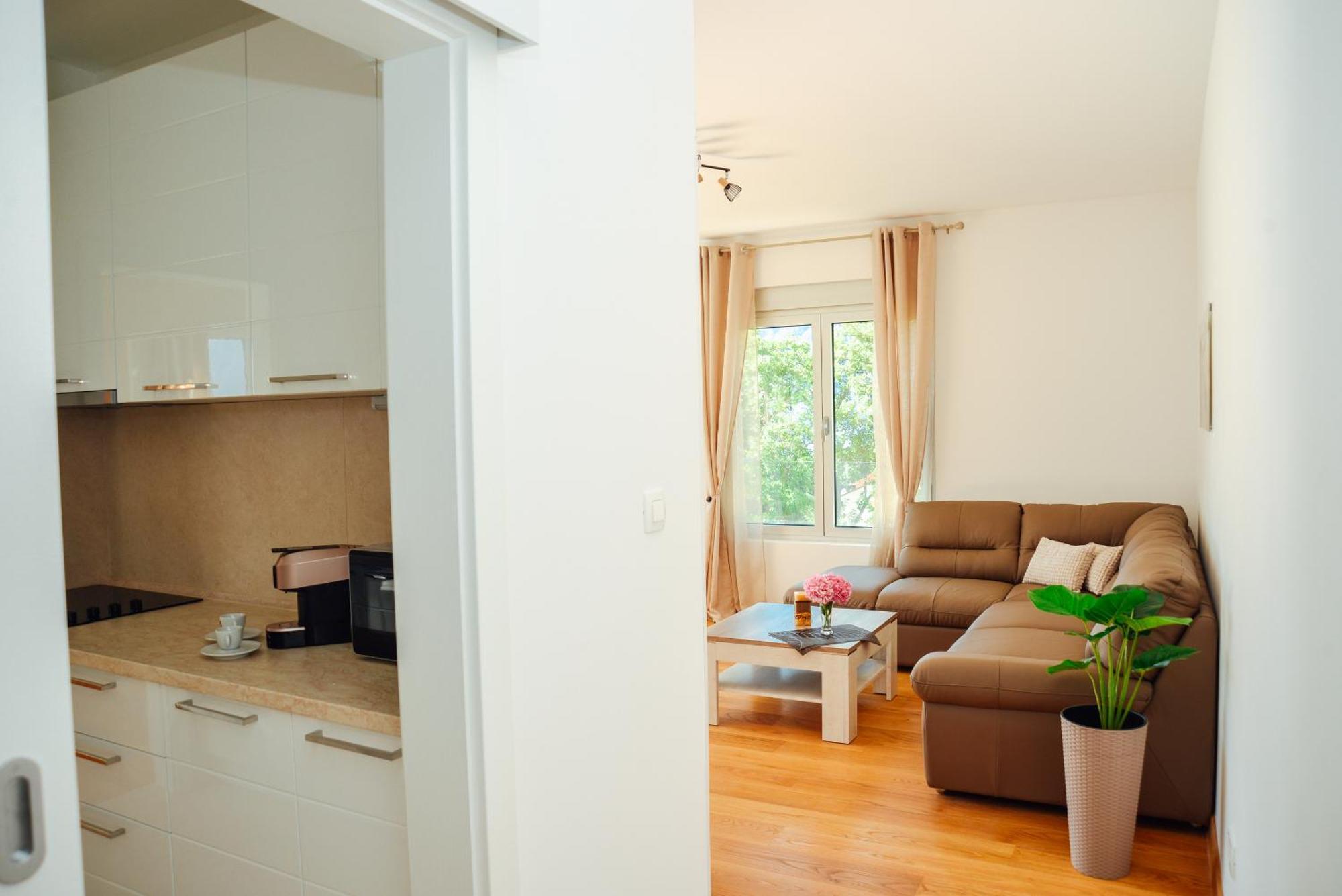 Sea View Apartment For 4 科托尔 外观 照片