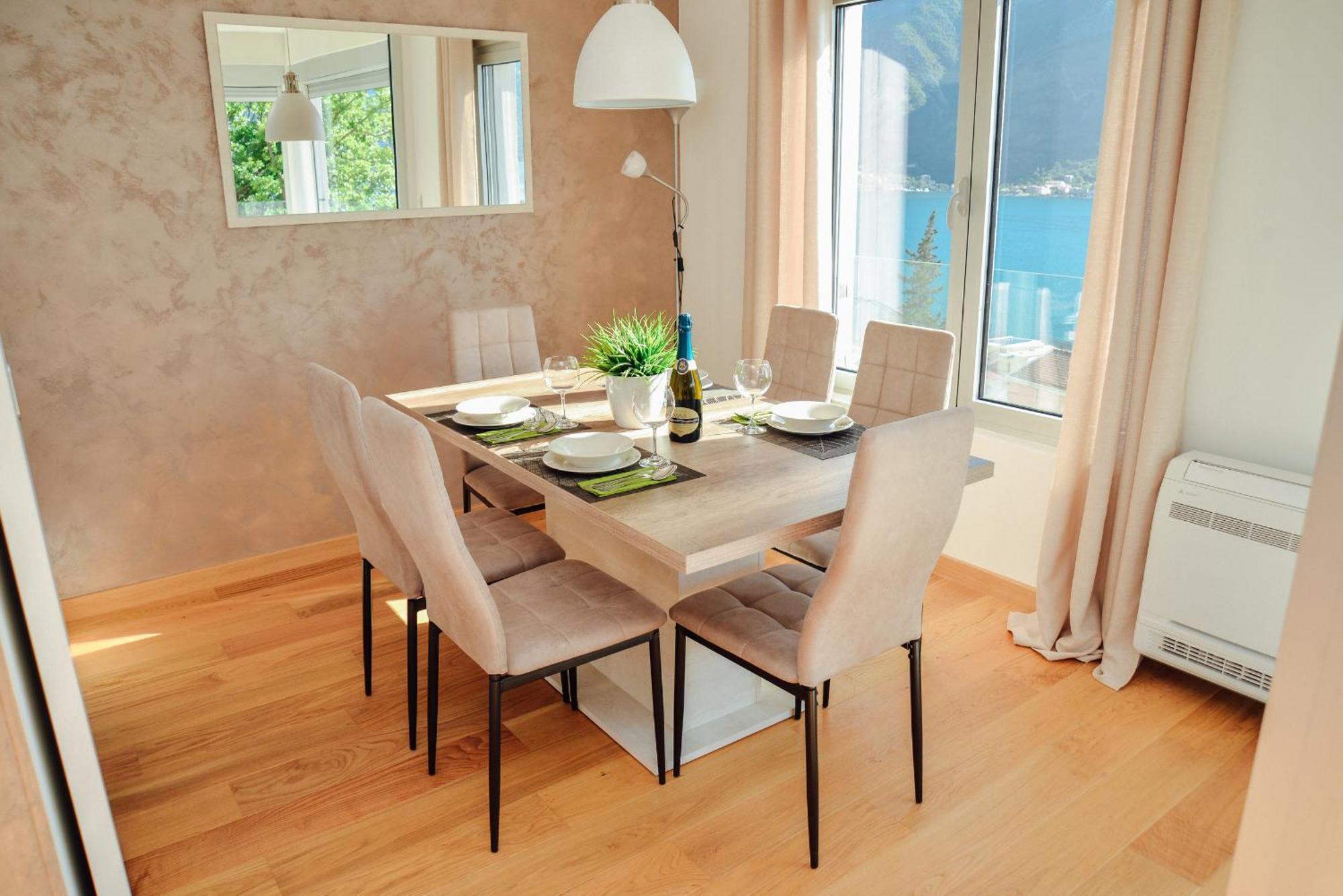 Sea View Apartment For 4 科托尔 外观 照片